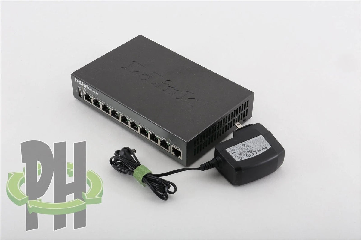 D-Link 8-Port Gigabit VPN Router Dual WAN Capable - BSR250L (DSR-250)