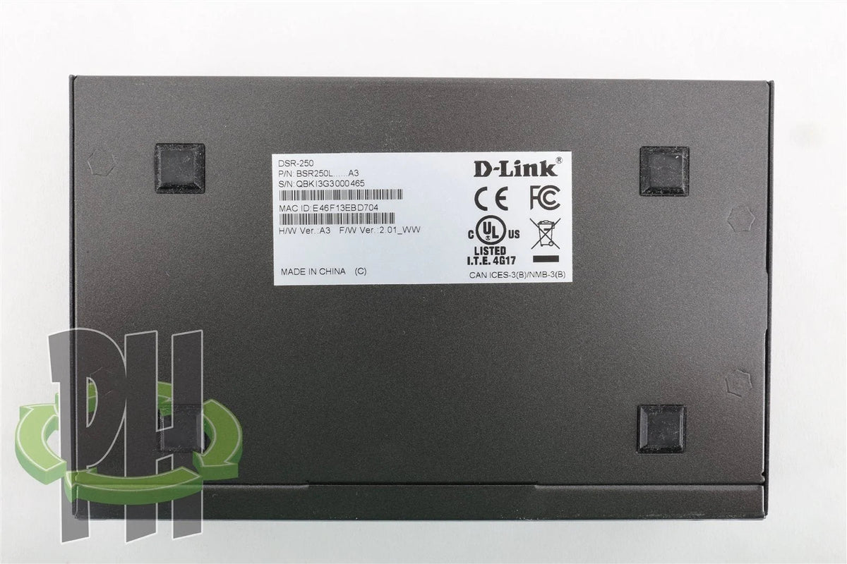 D-Link 8-Port Gigabit VPN Router Dual WAN Capable - BSR250L (DSR-250)