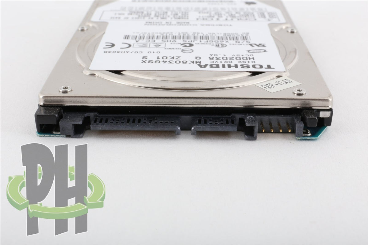Apple OEM Toshiba 2.5" Hard Drive MK8034GSX 80GB 655-1339