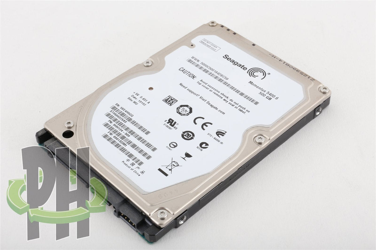 Seagate Momentus 5400.6 ST9500325AS 500GB 5400 RPM 8MB Cache SATA 3.0Gb/s 2.5"