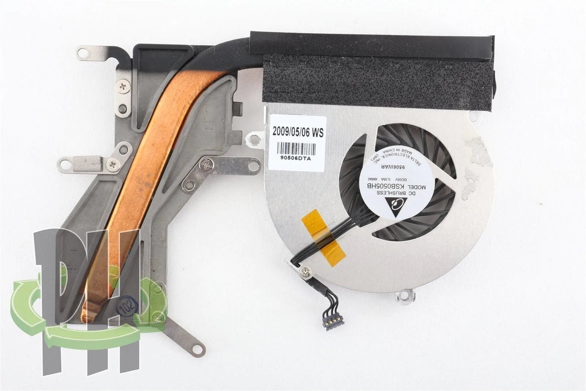 2009 Apple MacBook A1181 MC240LL/A Cooling Fan and Heatsink KSB0505HB