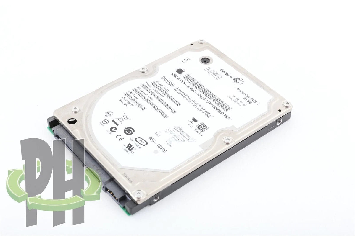 Apple OEM Seagate Momentus  2.5" Hard Drive ST980811AS 80GB 655-1342
