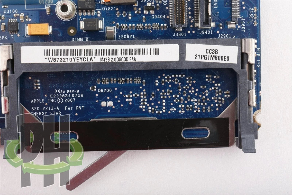 Macbook 13 A1181 MB061LL/A 2.0 GHz T7200 SL9SL C2D Logic Board 820-2213