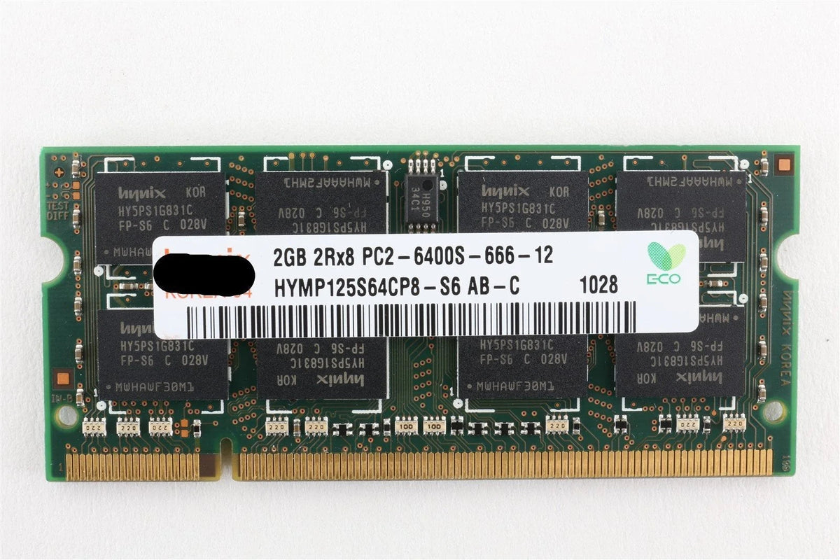 Bulk Lot of 50- 2GB Ram Modules - DDR2-800 PC2-6400 soDimm (Various brands)