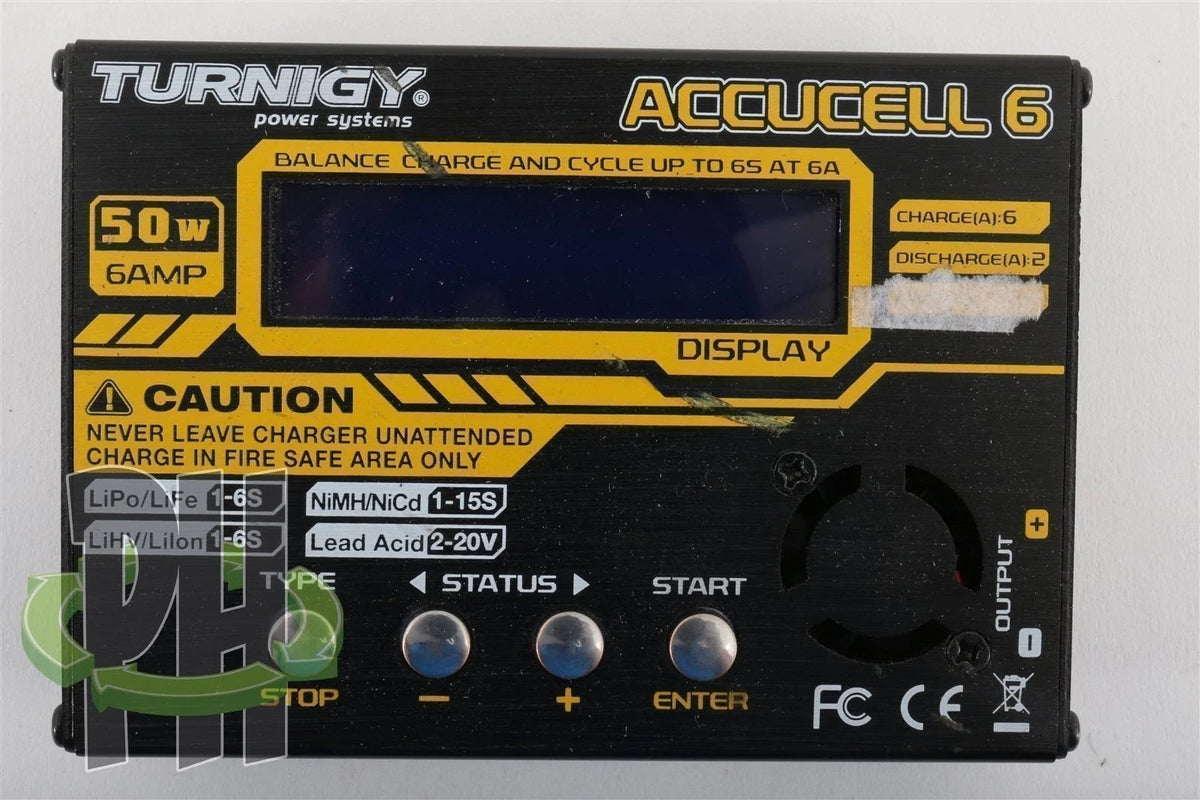 Turnigy Accucell-6 5A Balancer/Charger LiPoly, LiFe, NiMH, Nicd & Led Acid