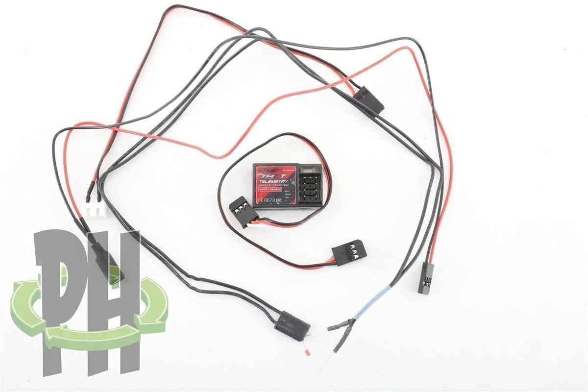 TrackStar TS3T telemetry module - Speed, Voltage and Temperature (Temp) Sensors