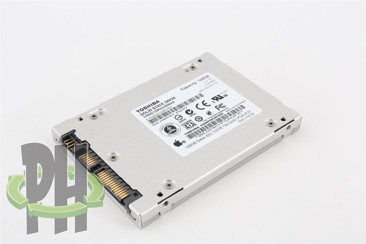 Apple Toshiba 2.5" SSD 128GB THNS128GG4BBAA 655-1557 661-5464