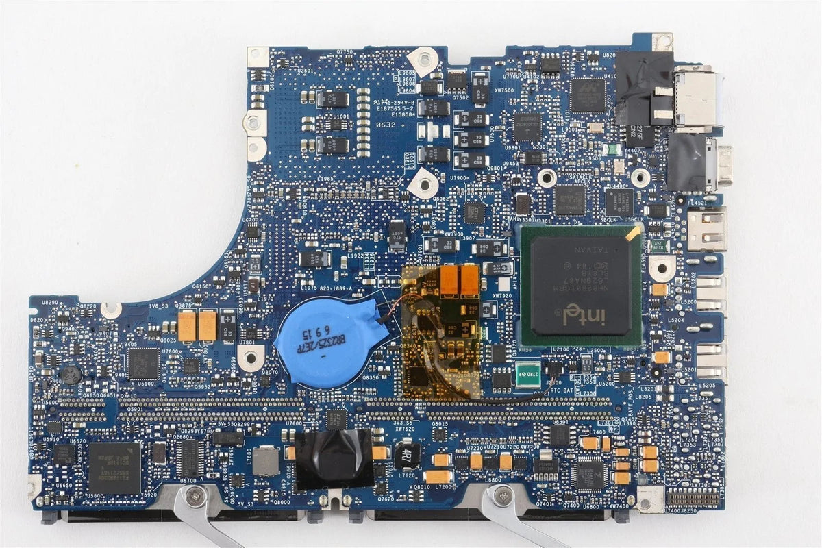 APPLE 13&quot; A1181 MACBOOK MA255LL/A 2.0GHz Core Duo Logic Board T2500 820-1889-A