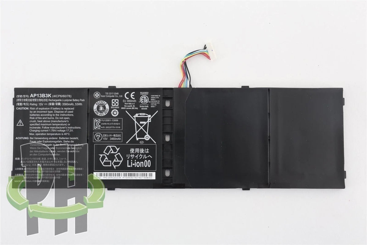 Battery AP13B3K for ACER Aspire 15.6" V5-552P-7412 Laptop "Less than 10 Cycles"