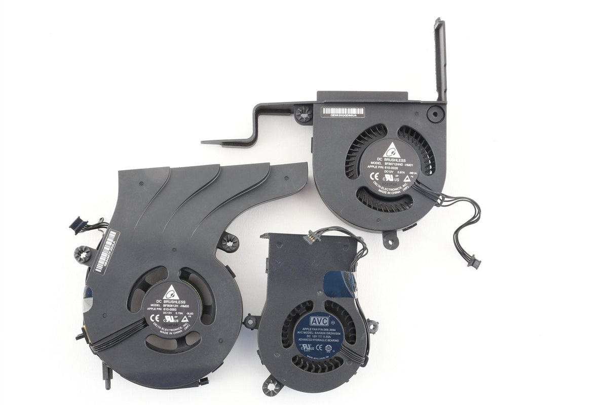 Set of 3 Fans CPU, Optical Drive & Hard Drive for iMac 21.5 A1311 2010-2011