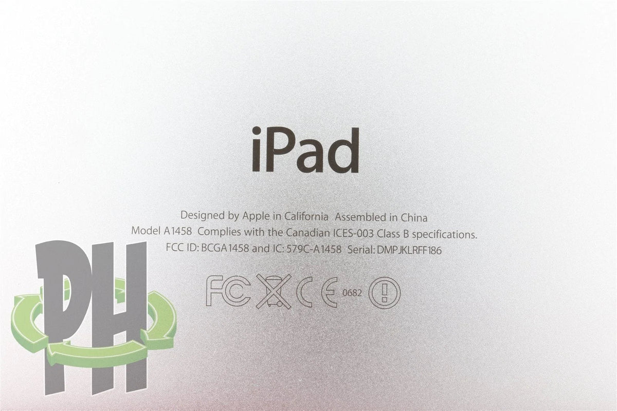 Apple - iPad (4th generation) Wi-Fi 32GB - White - A1458