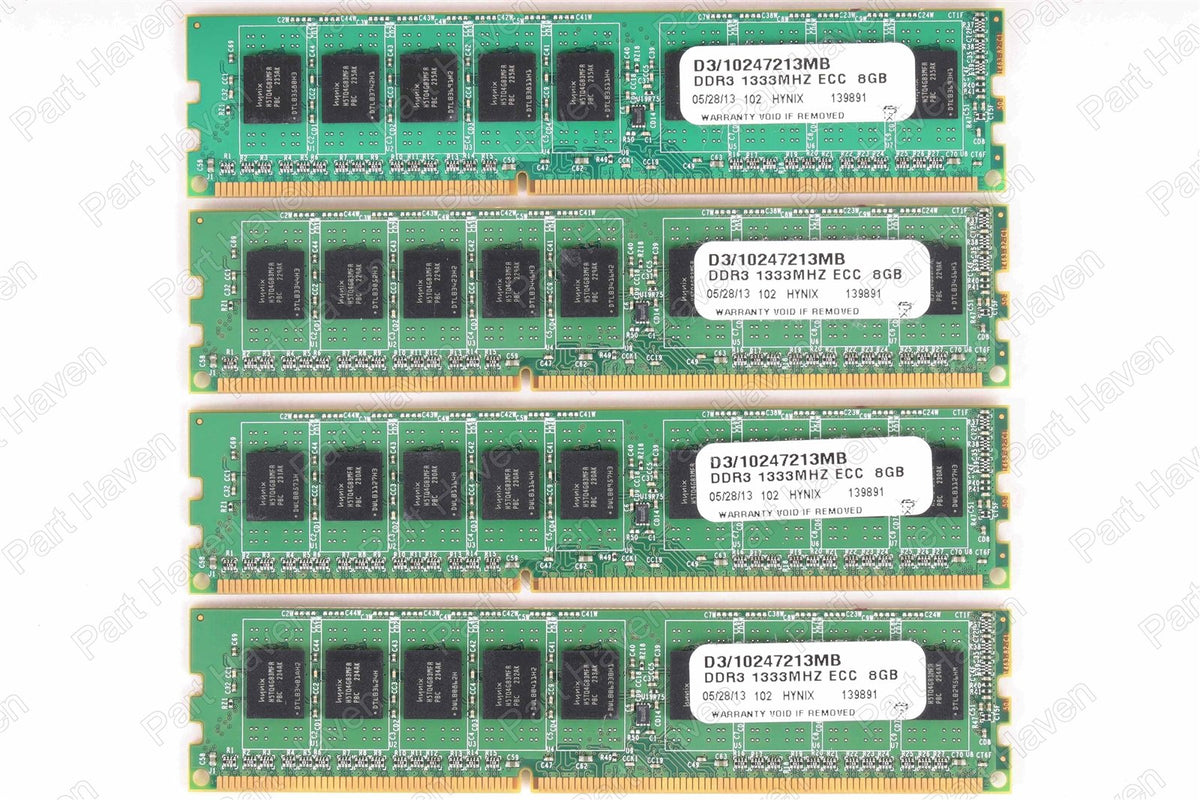 Apple Mac Pro 5,1 Ram Various Brands 32GB (4 x 8GB) PC3-10600 ECC