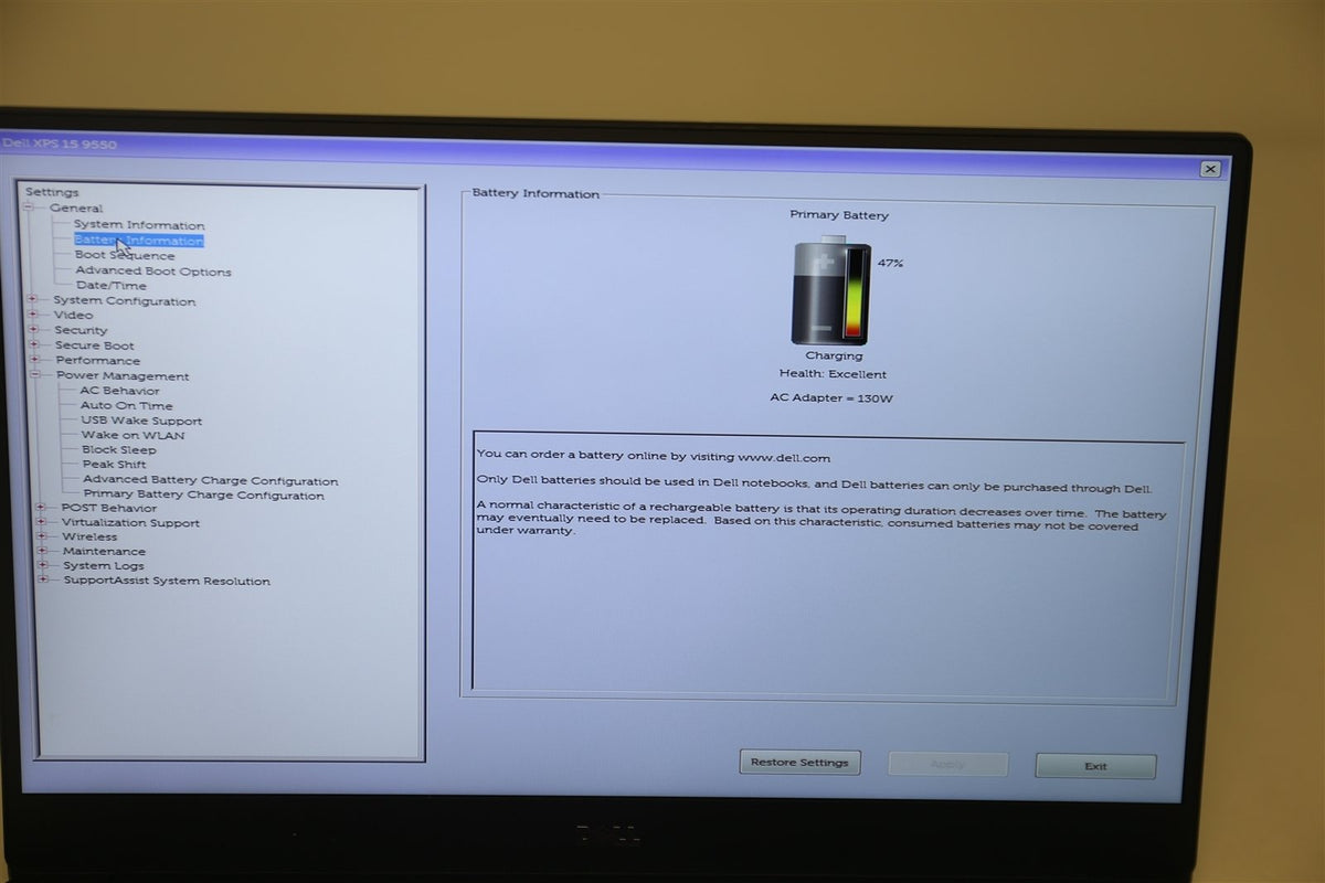 Laptop XPS 15.6" 9550 15" i5-6300HQ 2.3GHZ 16GB Ram 32GB SSD + 1TB HHD 1080p