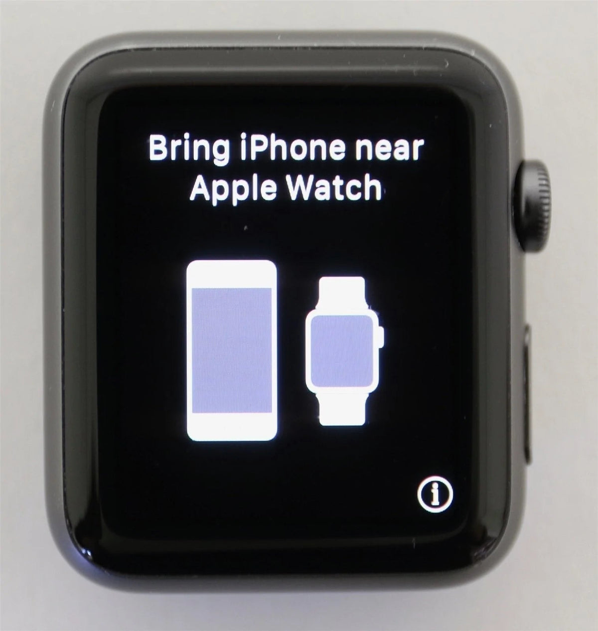 Apple Watch | Series 1 | 42mm | WiFi | Space Gray with Black Band | Very Good
