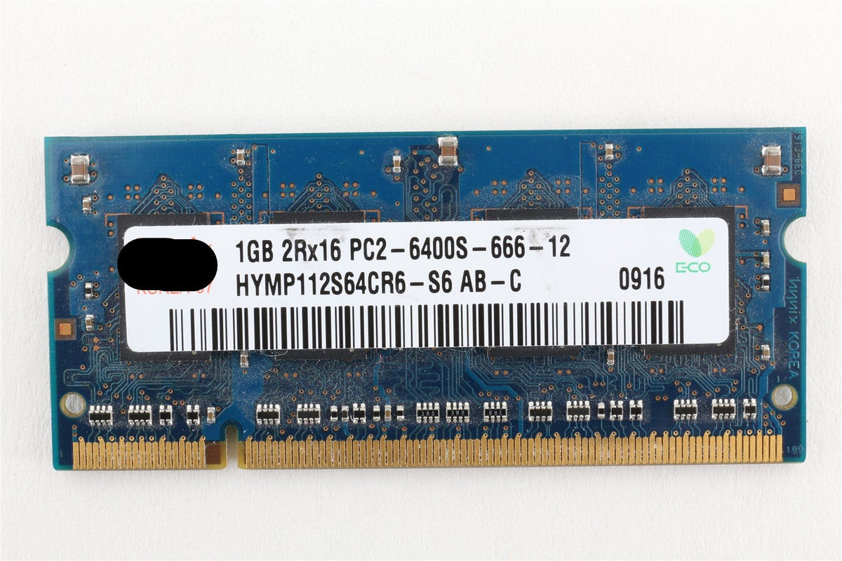 Bulk Lot of 10- 1GB Ram Modules - DDR2-800 PC2-6400 soDimm (Various brands)