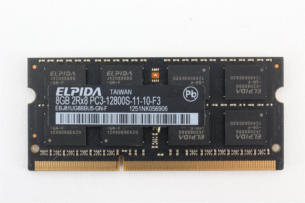 Apple OEM Ram 8GB (1x8GB) DDR3-1600 PC3-12800 soDimm Memory (various brands)