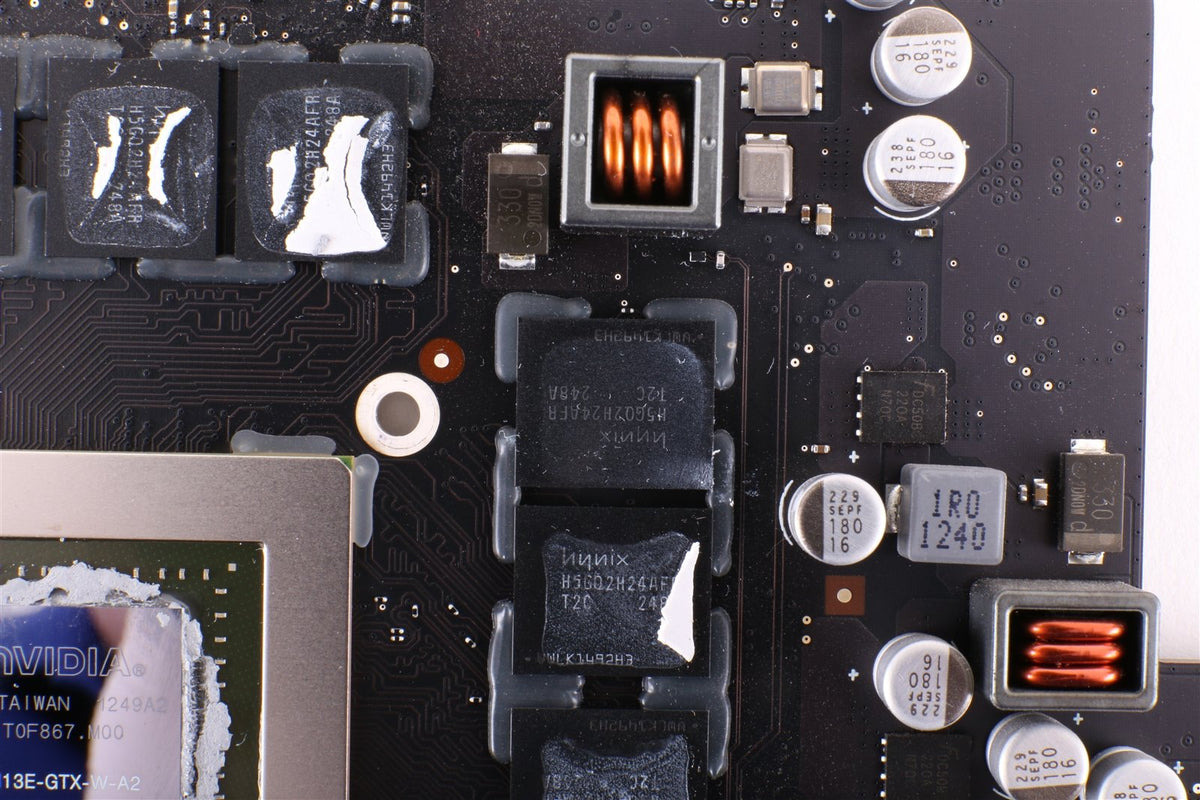 iMac 27" A1419 Late 2012 Logic Board W/Nvidia GTX 680MX 2 GB Video Card *No CPU*