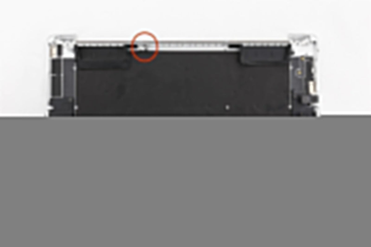 15&quot; Macbook Pro Retina Mid 12 A1398 TopCase w/ Battery &amp; Speakers (Broken Cable)