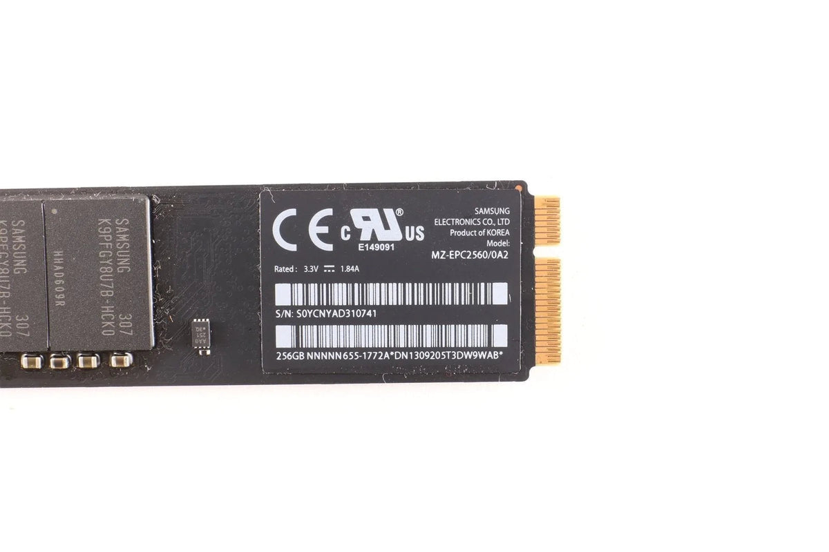256GB SSD Samsung MZ-EPC2560 FOR APPLE MACBOOK AIR MID 2012 A1466 655-1772