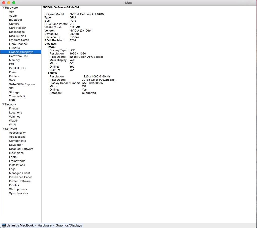 iMac 21.5" A1418 Late 2012 Logic Board with Nvida GeForce GT640M **No CPU**