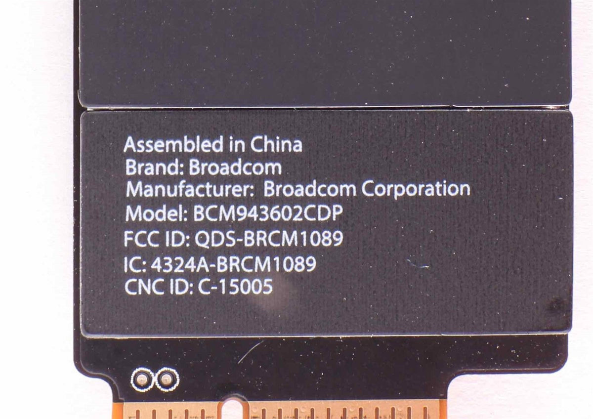 iMac 27" A1419 Late 2015 WiFi Bluetooth Airport Card - Broadcom BCM943602CDP