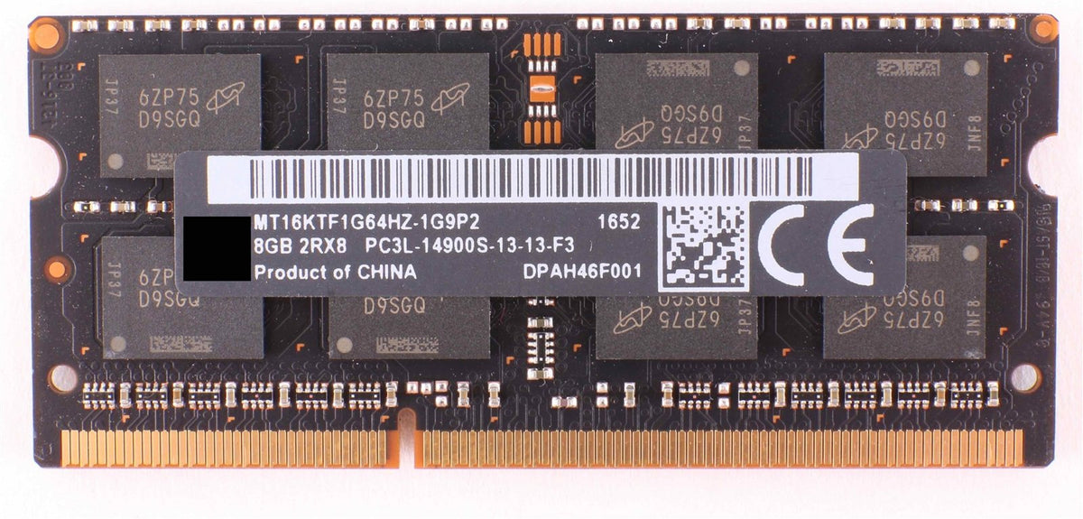 Apple Compatible Various Brands 8GB (1x8GB) DDR3L-1867Mhz PC3L-14900S Sodimm RAM