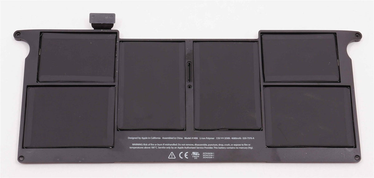 Genuine Apple A1406 Battery for Macbook Air 11&quot; A1370 Mid 2011 100-200 cycles