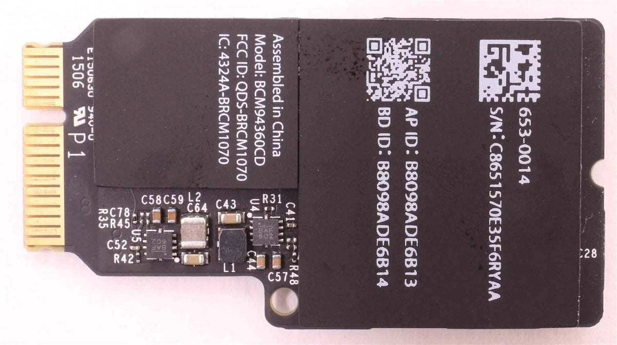 iMac 27" A1419 Late 2015 WiFi Bluetooth Airport Card - Broadcom BCM94360CD