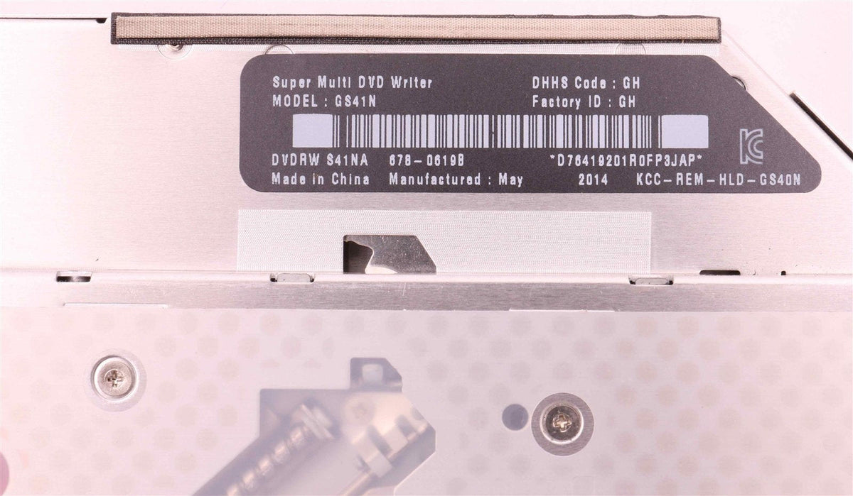 Apple / H & L Optical Drive GS41N DVD-RW 678-0619 S41NA