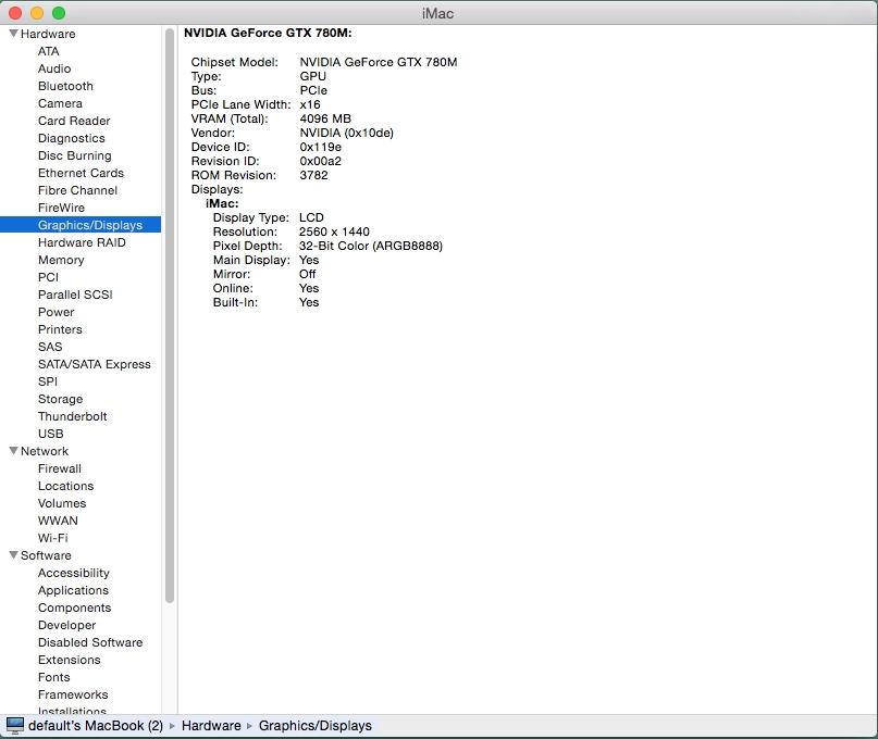 iMac 27&quot; A1419 Late 2013 Logic Board Nvidia GTX 780M 4 GB 820-3481 **NO CPU**