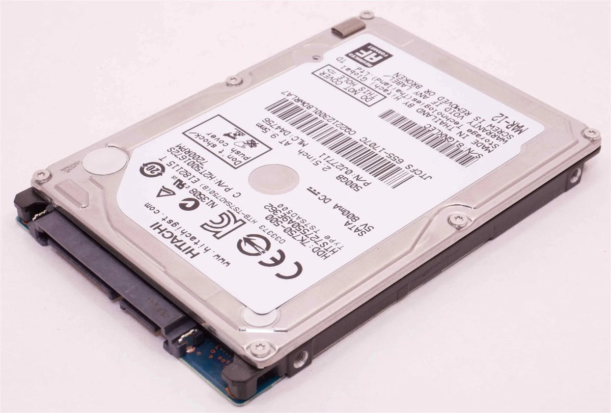 Apple / Hitachi 2.5" Hard Drive HTS727550A9E362 500GB 655-1707