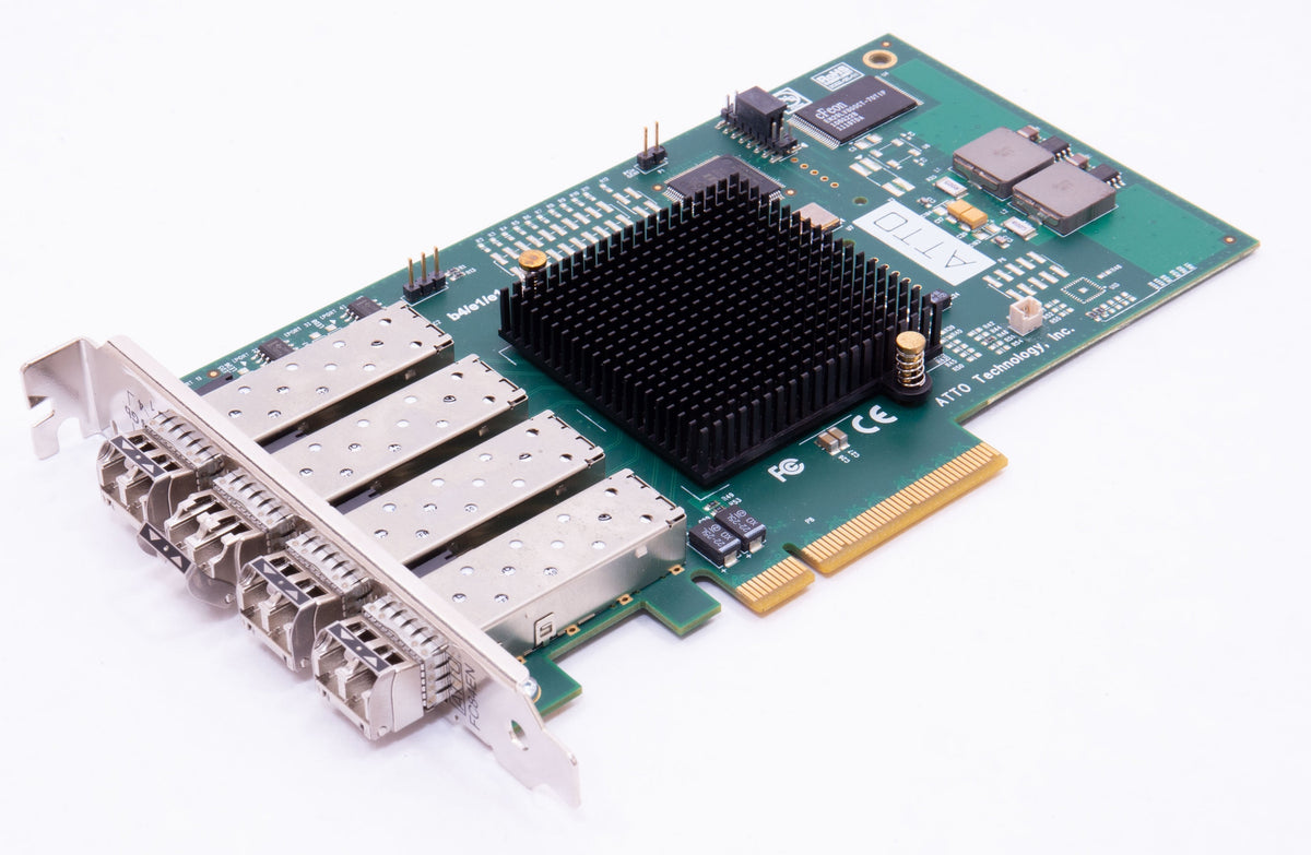 Celerity FC84EN Quad Channel 8Gb/s Fiber Fibre Channel Card Apple XServe/Mac Pro
