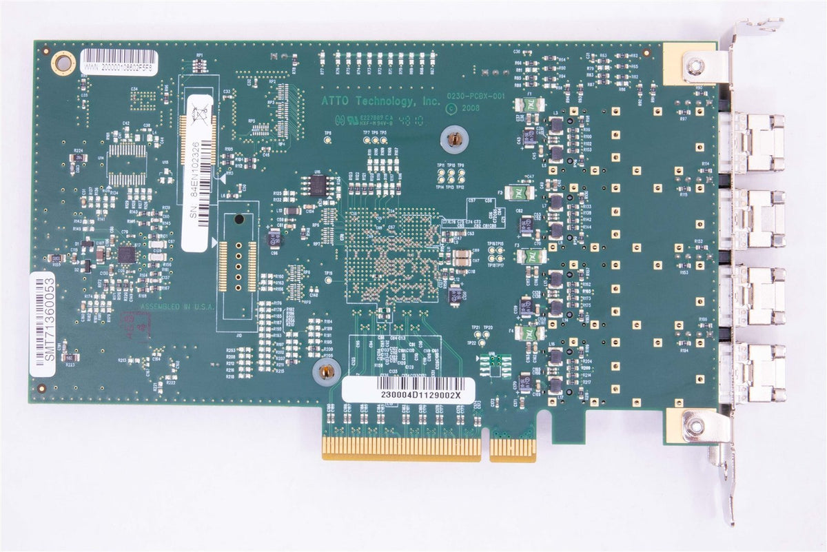 Celerity FC84EN Quad Channel 8Gb/s Fiber Fibre Channel Card Apple XServe/Mac Pro