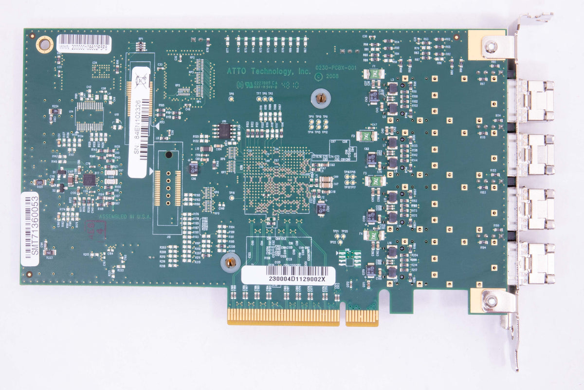 Celerity FC84EN Quad Channel 8Gb/s Fiber Fibre Channel Card Apple XServe/Mac Pro