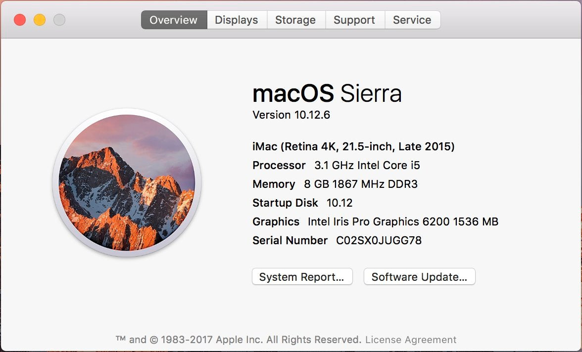 Logic Board - 3.1 GHz Core i5 8 GB Ram - iMac Retina 4K 21.5" Late 2015 A1418