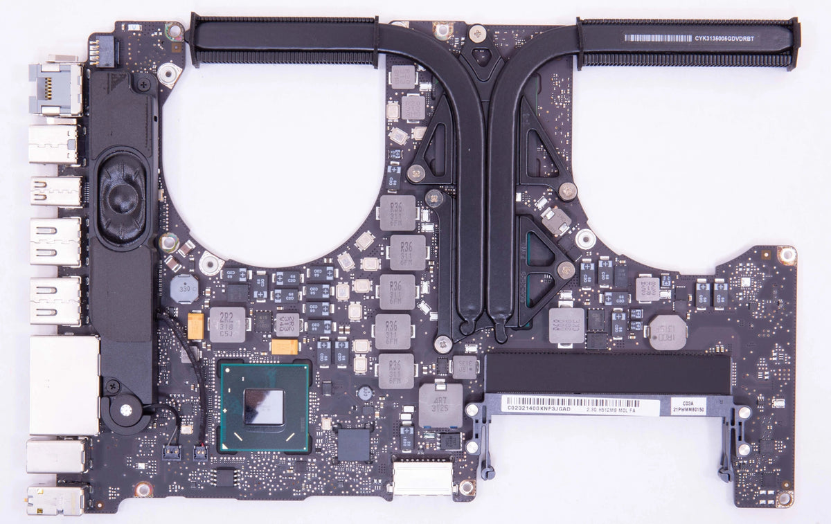 15" MacBook Pro A1286 MD103LL/A Mid 2012 2.3 Ghz I7 Logic Board 820-3330