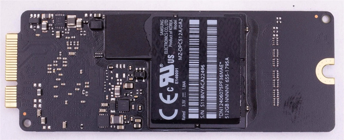 512GB SSD Samsung MZ-DPC512A/OA2 FOR APPLE MacBook pro Retina 2012 655-1795