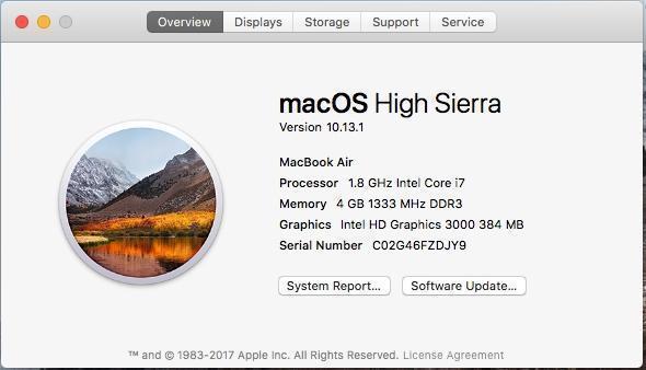 1.8GHz Core i7 4GB RAM Logic Board for 11" MacBook Air MD214LL/A A1370 Mid 2011