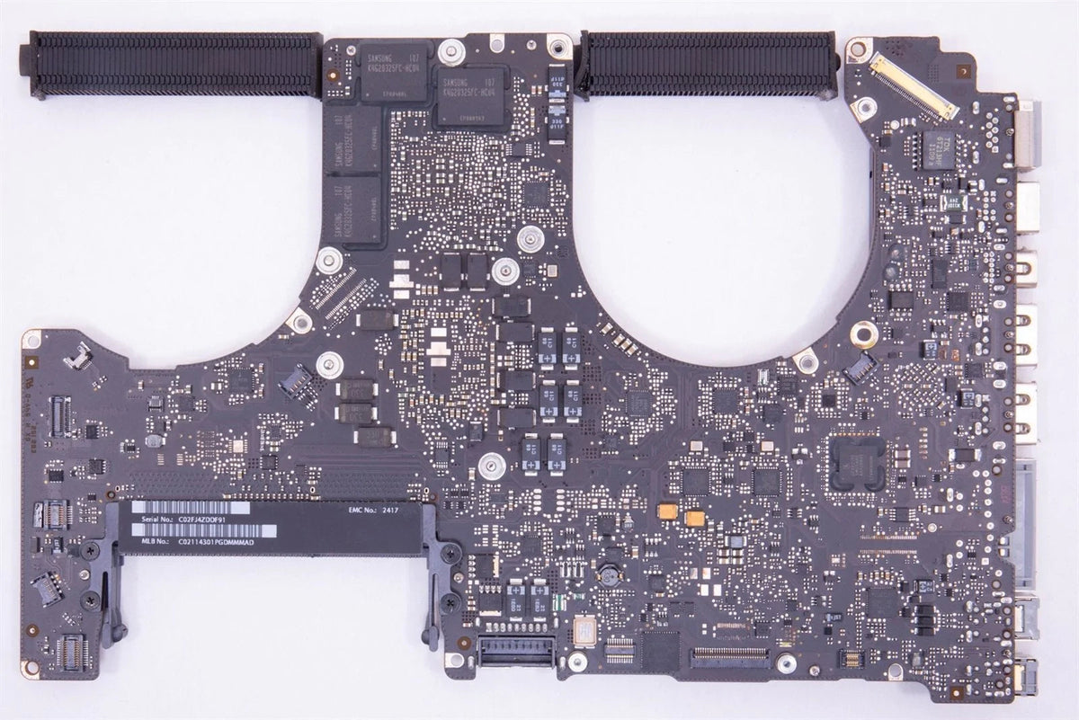 2.2 Ghz I7 6750M 1GB Logic Board for 15&quot; Macbook Pro A1286 MD318LL/A Late 2011