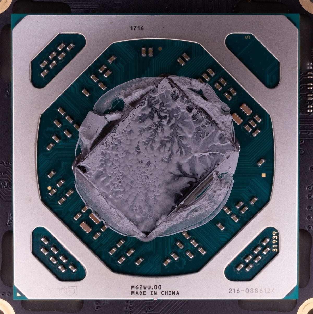 Retina 5K iMac 27" A1419 Mid 2017 Logic Board W/8GB AMD Radeon Pro 580 *NO CPU*