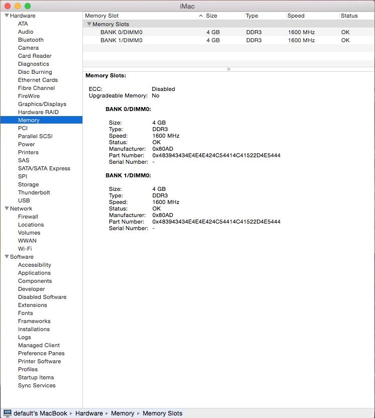 iMac 21.5" A1418 Mid 2014 Logic Board 1.4 GHz Core i5 8GB Ram NO PCIe SSD Slot