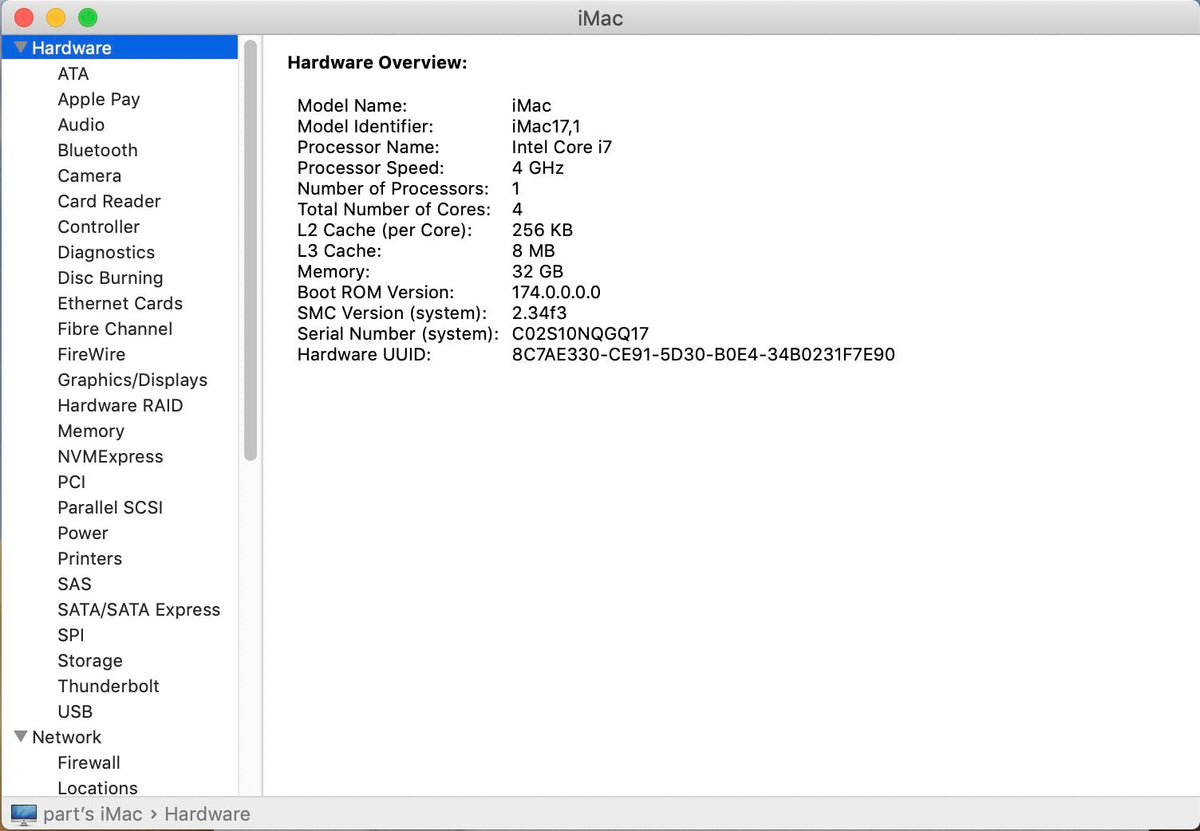 iMac 27" A1419 Late 2015 Logic Board W/ 4GB AMD Radeon R9 M395 GPU *NO CPU*