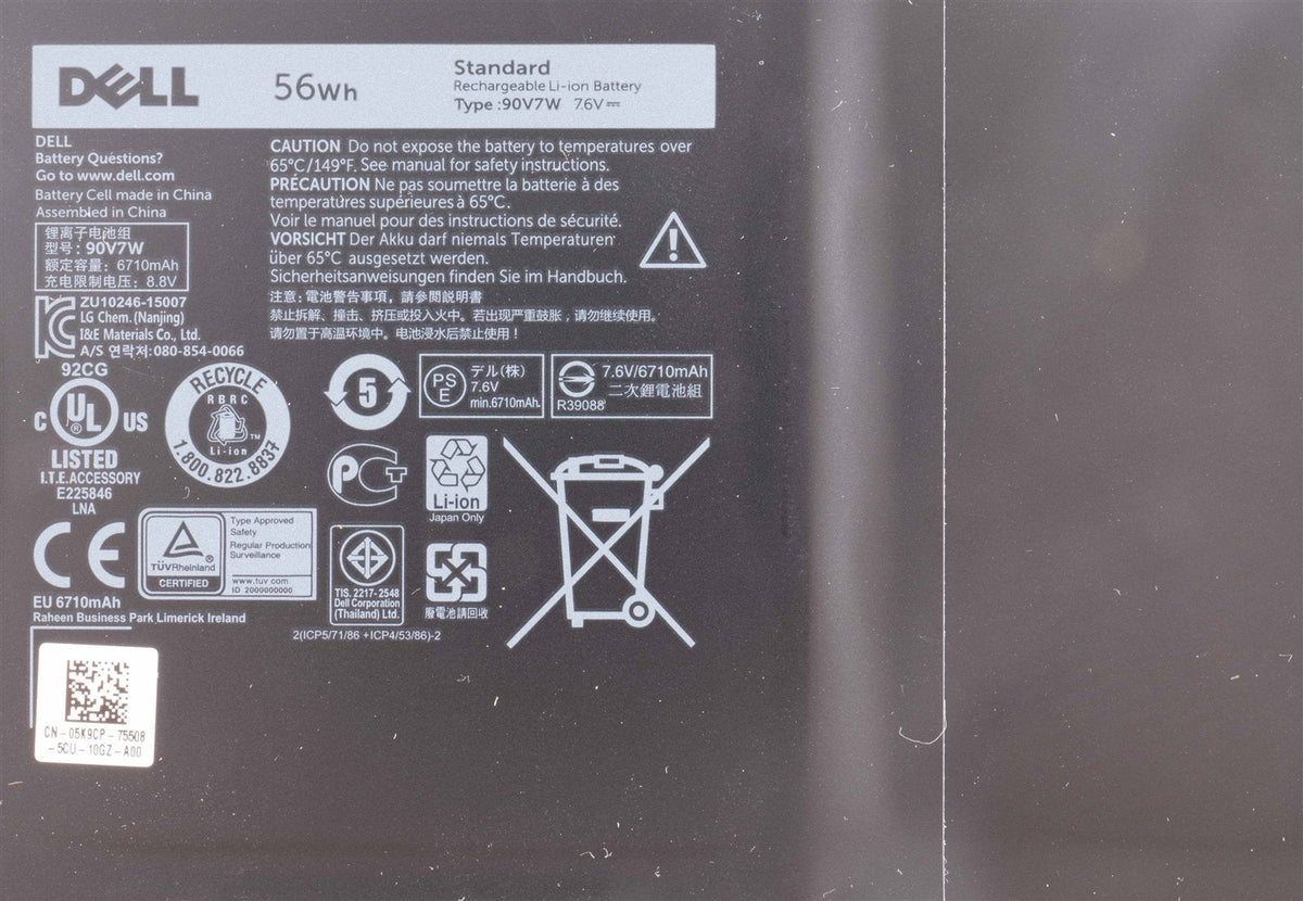 Genuine Dell Battery for XPS 13" 9350