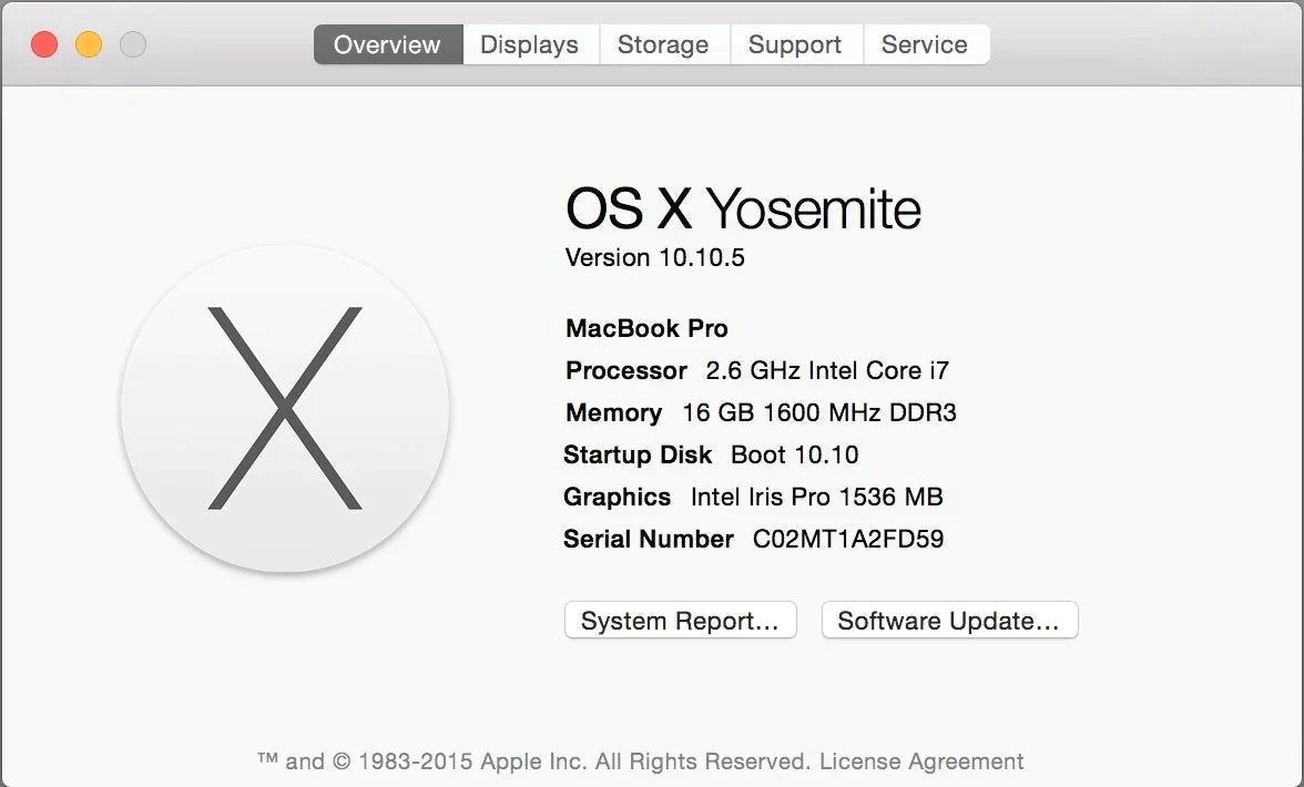 15" MacBook Pro Retina Late 2013 Logic Board i7 2.6GHz 16GB Ram Nvidia 750M GPU