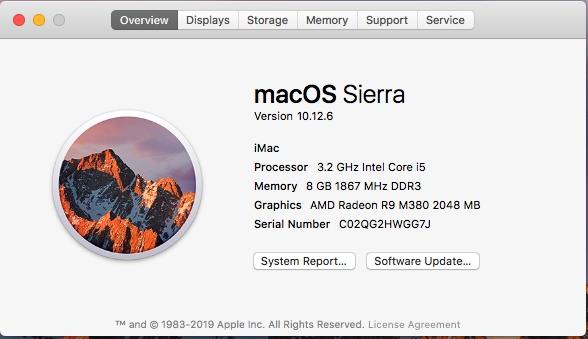 iMac 27" A1419 Late 2015 Logic Board -2GB AMD Radeon R9 M380 GPU *NO CPU*