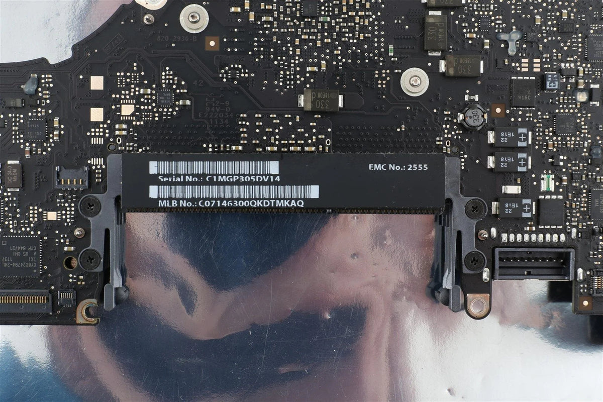 **Read** 13&quot; MacBook Pro A1278 Late 2011 MD314LL/A Logic Board 2.8Ghz Core I7