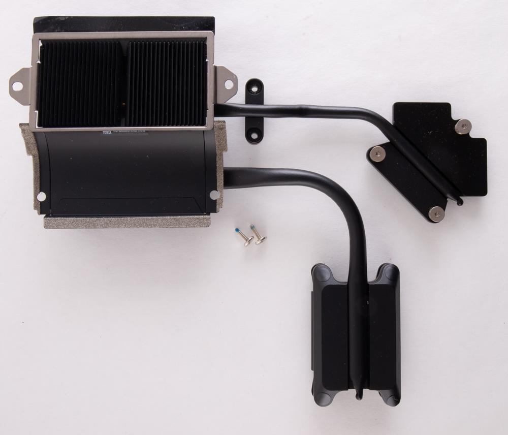 iMac 21.5" A1418 Mid 2017 CPU GPU Combo Heatsink W/ Mounting Brackets & Screws
