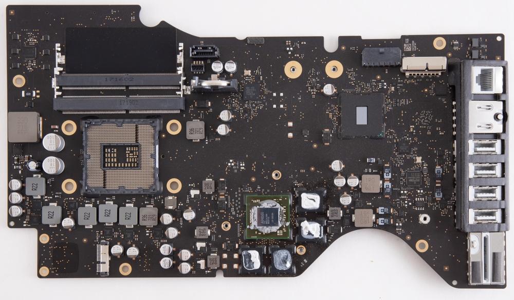 Logic Board w/PCIe SSD Slot & Radeon Pro 555 for Mid 2017 4K 21.5" iMac A1418