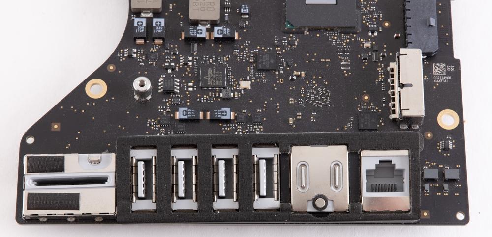 Logic Board w/PCIe SSD Slot & Radeon Pro 555 for Mid 2017 4K 21.5" iMac A1418