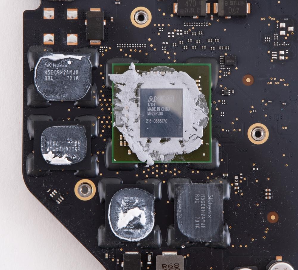 iMac 21.5" A1418 Mid 2017 Retina Logic Board Radeon Pro 560 w/PCIe Slot - No CPU